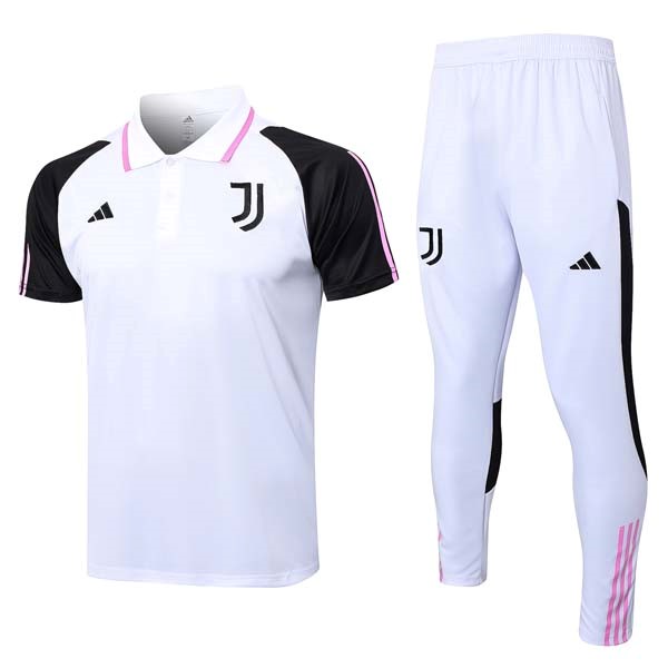 Polo Juventus Set Completo 2023-2024 Bianco